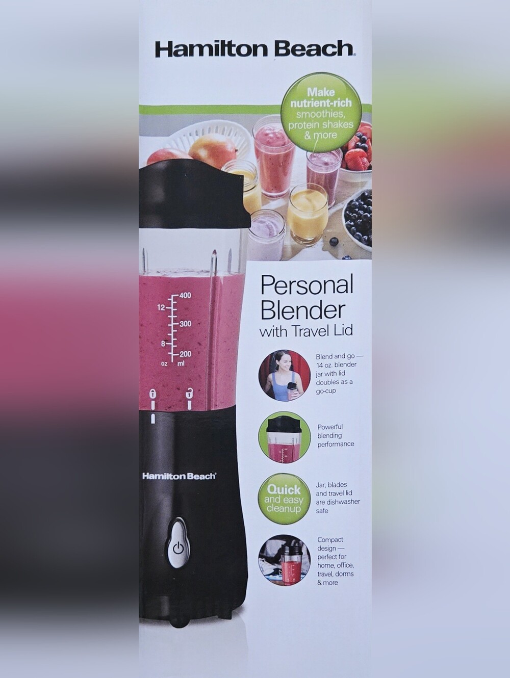 Hamilton Beach Personal Blender NOS